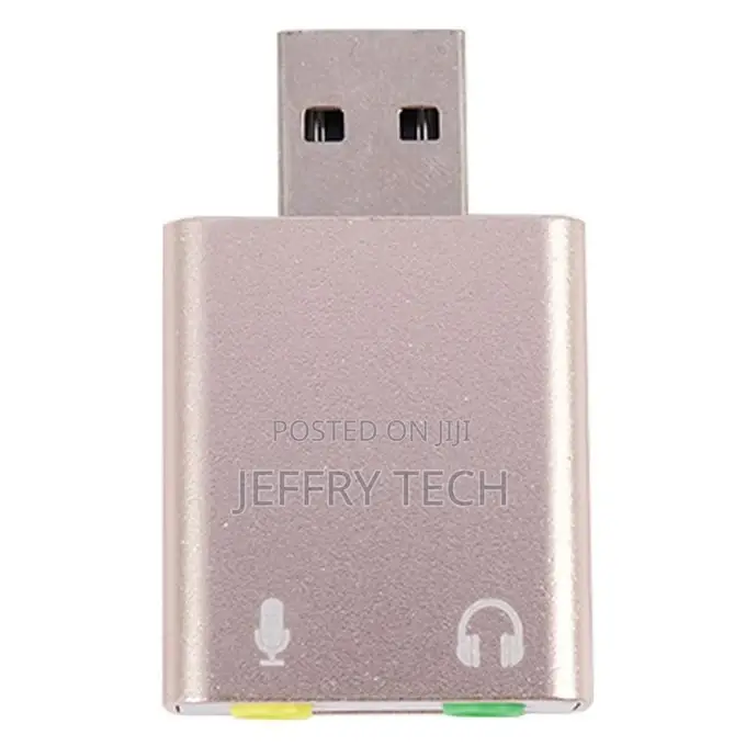 Usb Sound Card 7.1 External Usb to Jack 3.5mm Headphone Adap
