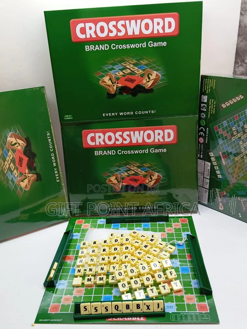 Scrabble Cross Word Board Game