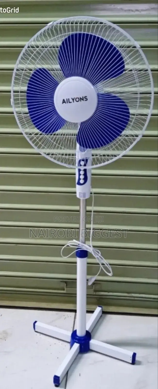 Ailyons 16" Standing Fan for Office and Home