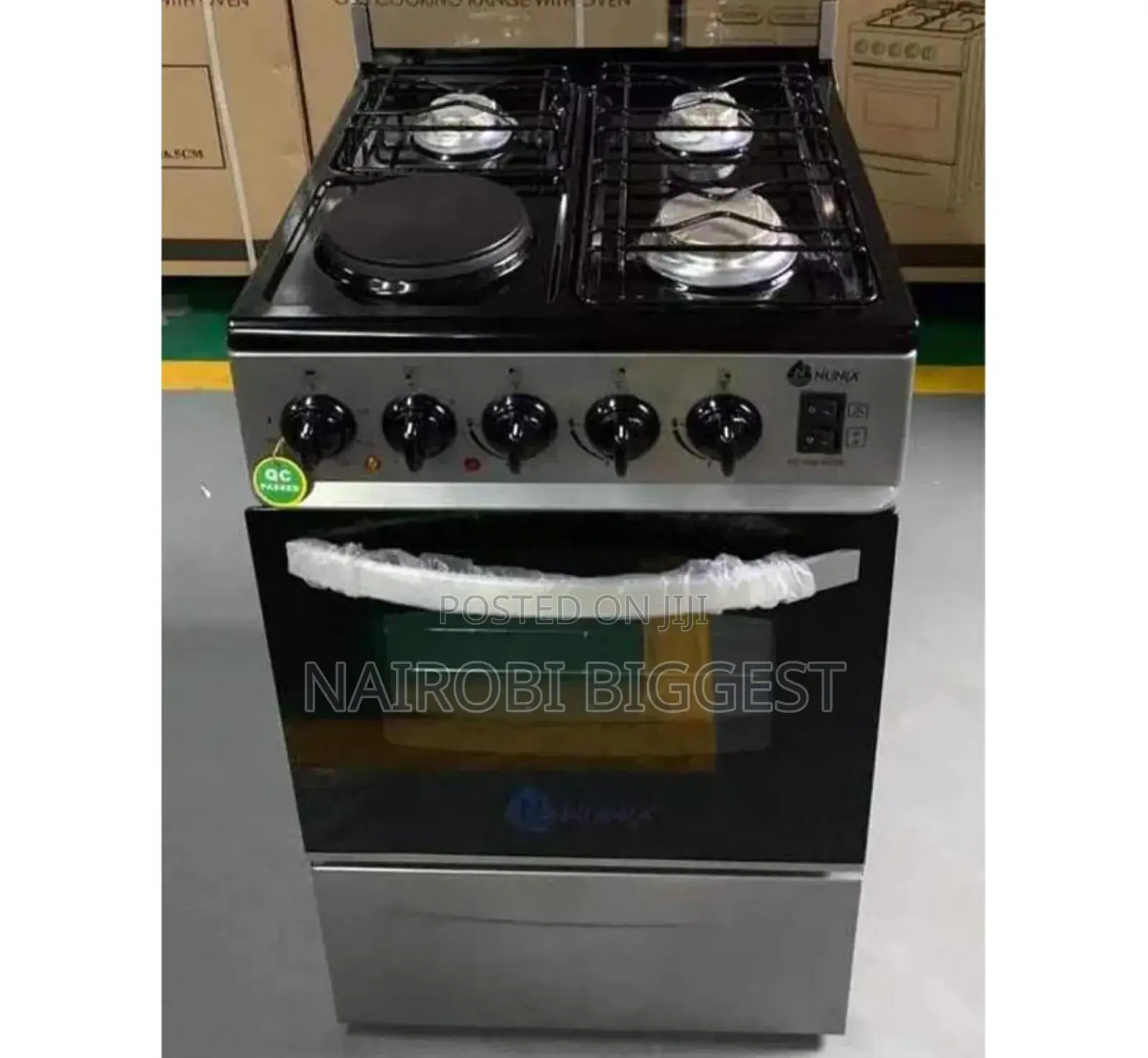 Nunix 3+1 Standing Cooker 50*55,Electric Oven