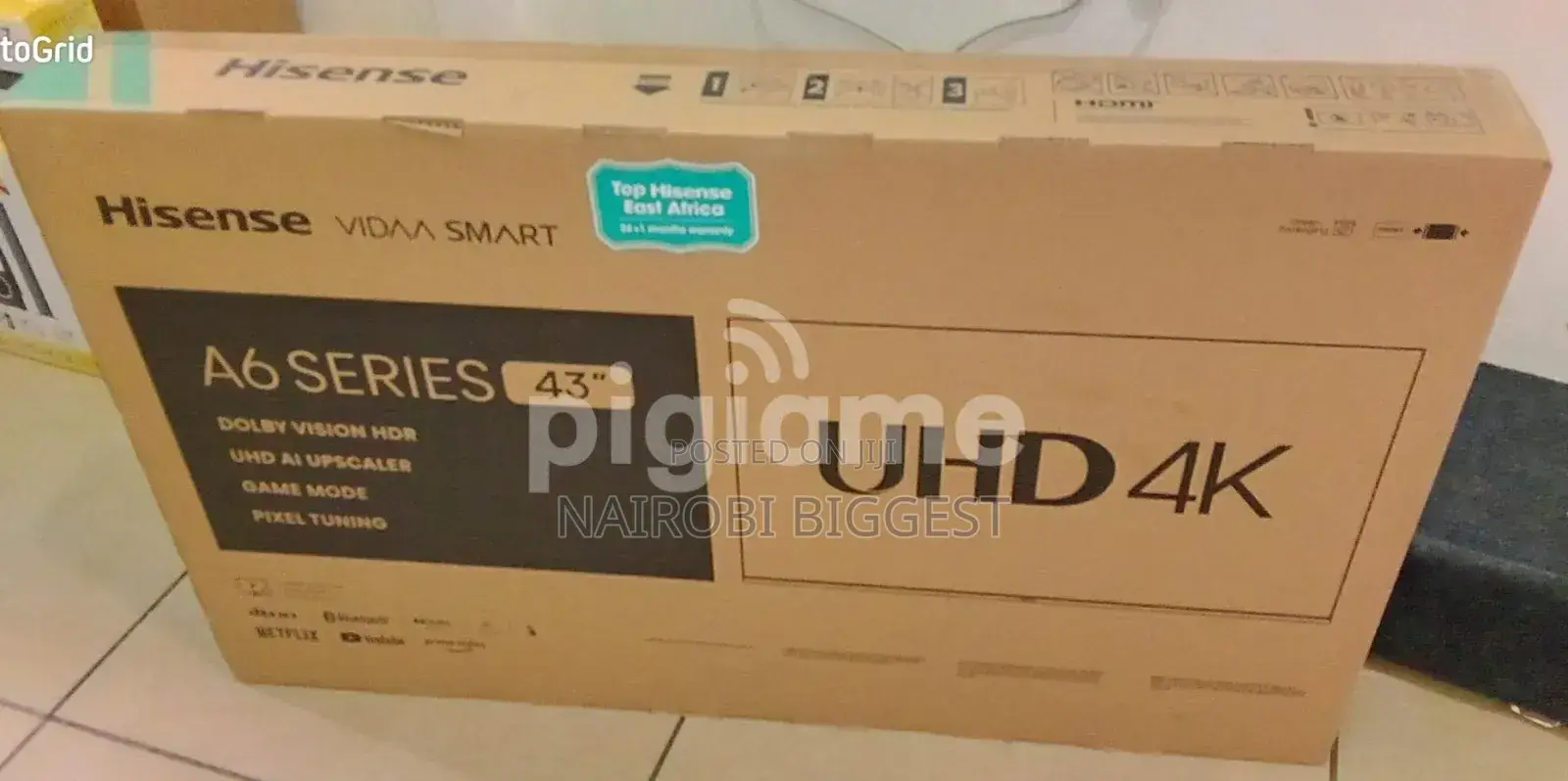 Hisense A6 Series 43" Uhd Television
