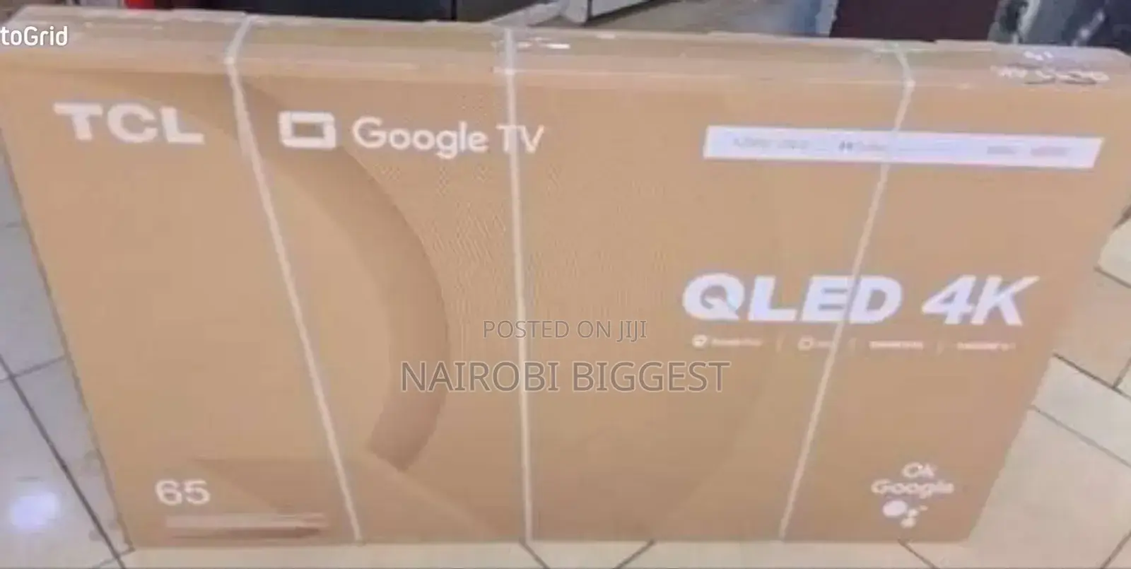 Tcl 65" Qled Frameless Television