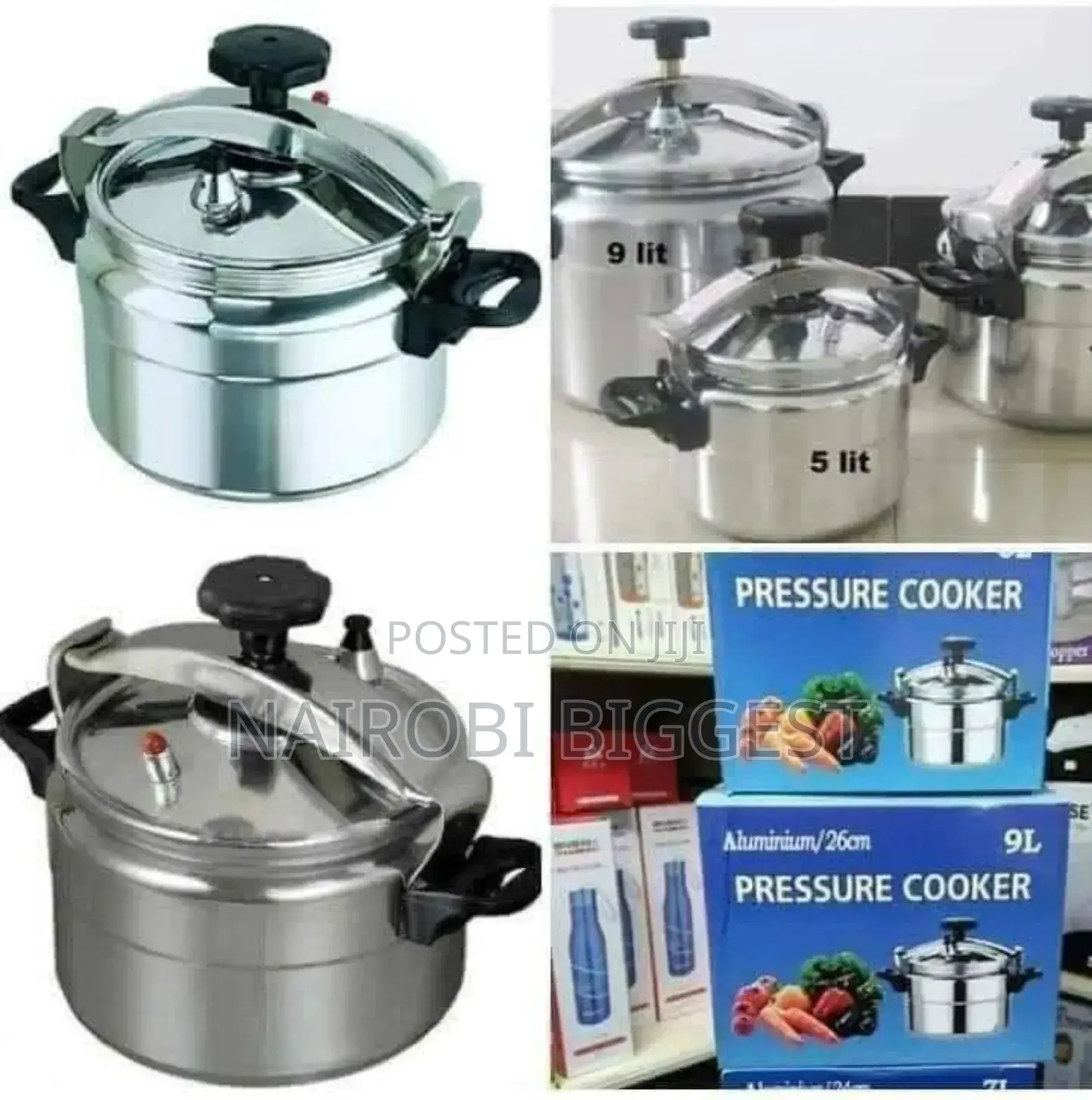 All Litres Manual Pressure Cooker