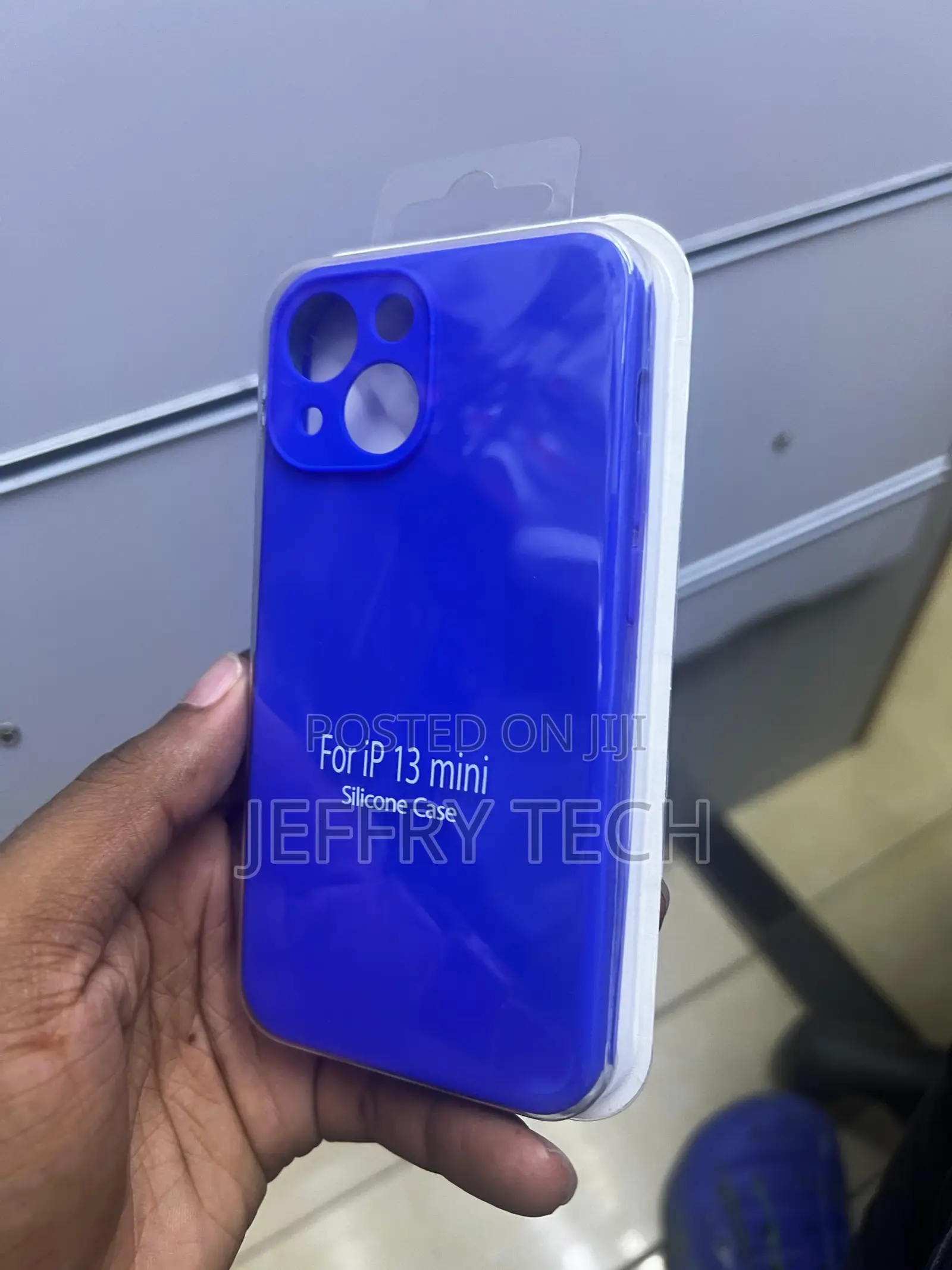 Dark Blue Silicon Case for iPhone 13 Mini