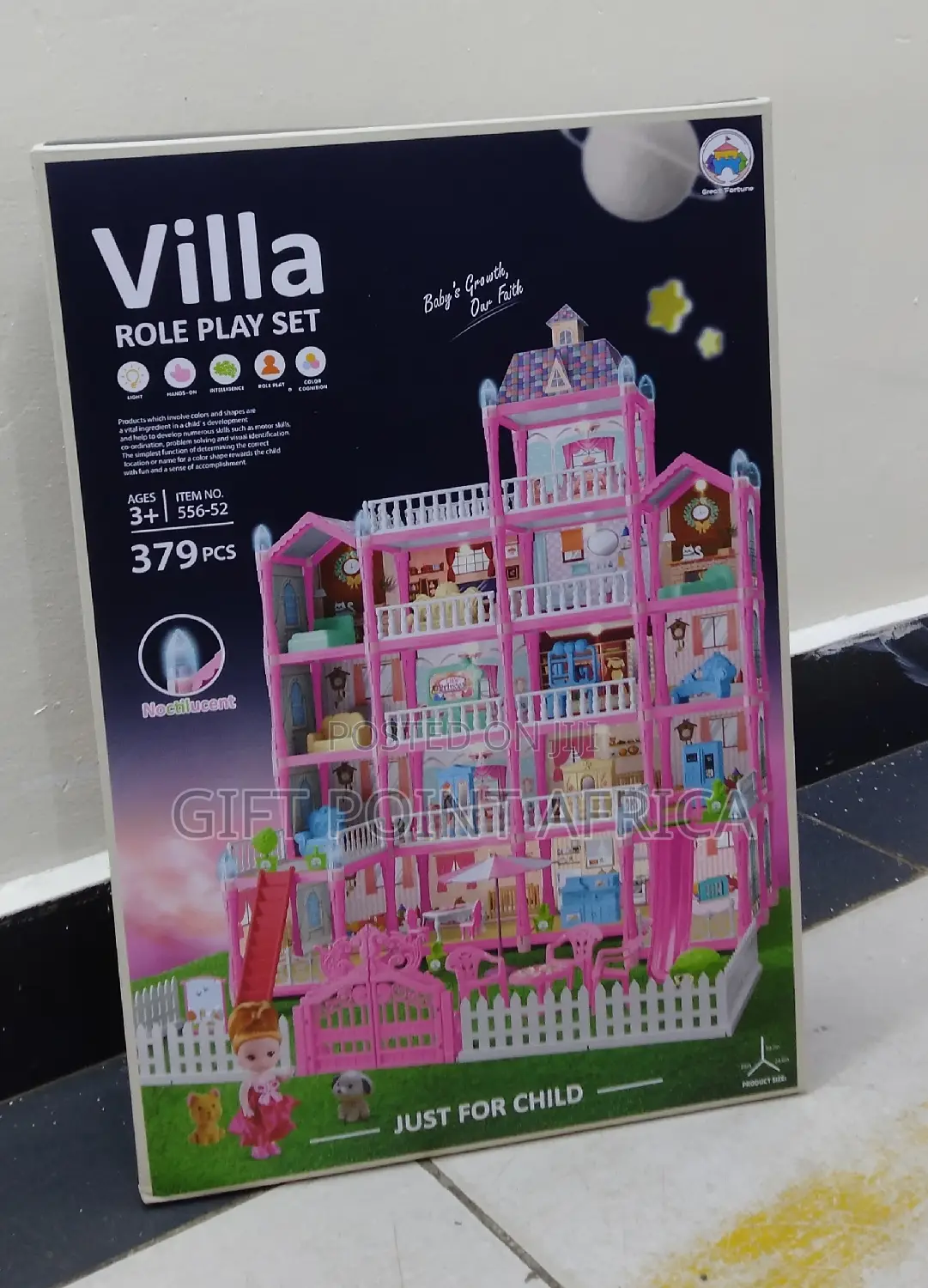 379 Villa Doll House Play Set for Kids