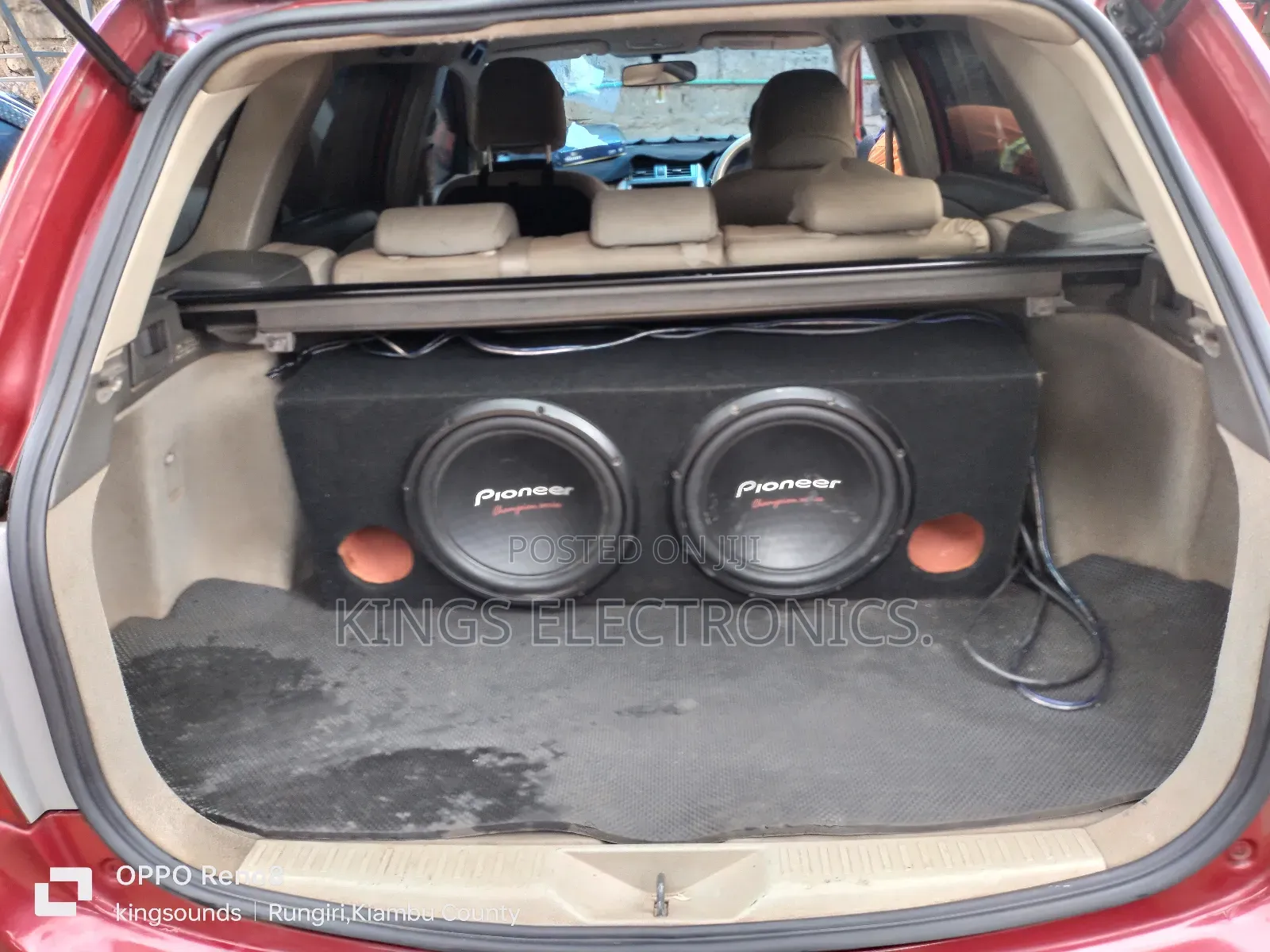 Pioneer 312d4 in a Double Cabinet 1600watts