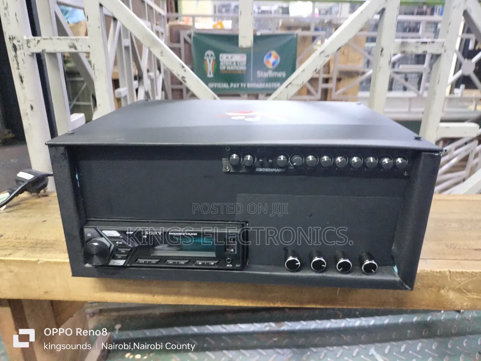 Amplifier Build With Car Radio