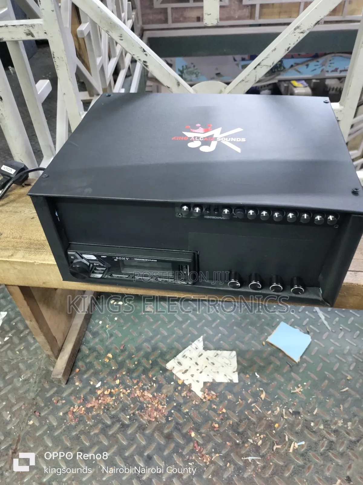 Amplifier Build With Car Radio