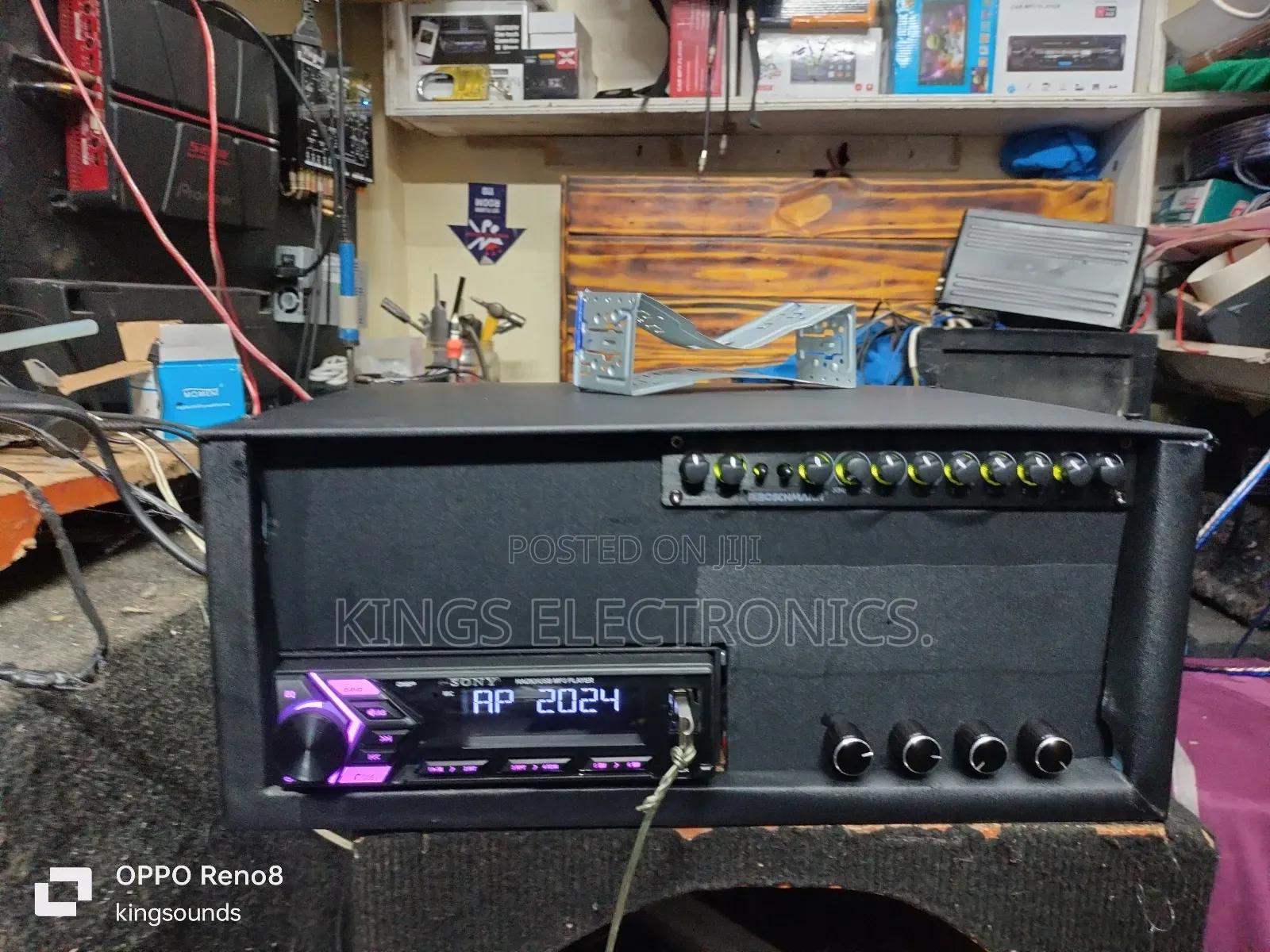 Amplifier Build With Car Radio