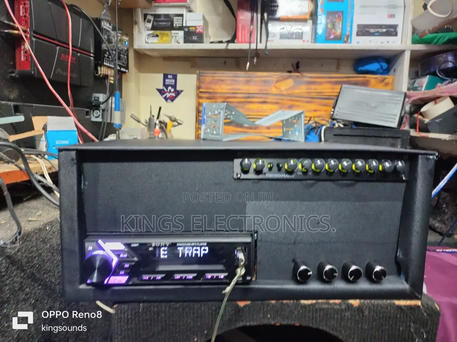 Amplifier Build With Car Radio