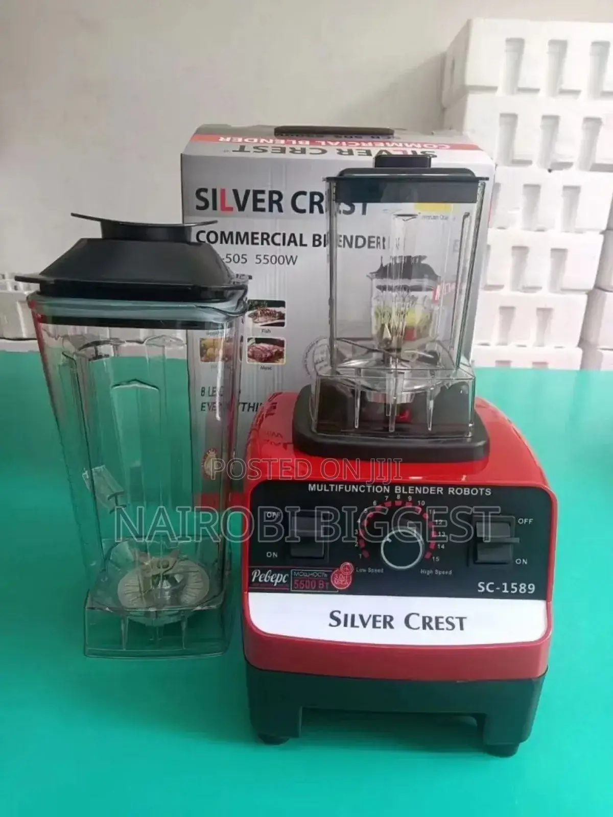 Silvercrest 5500 Watts 2 In 1 Blender