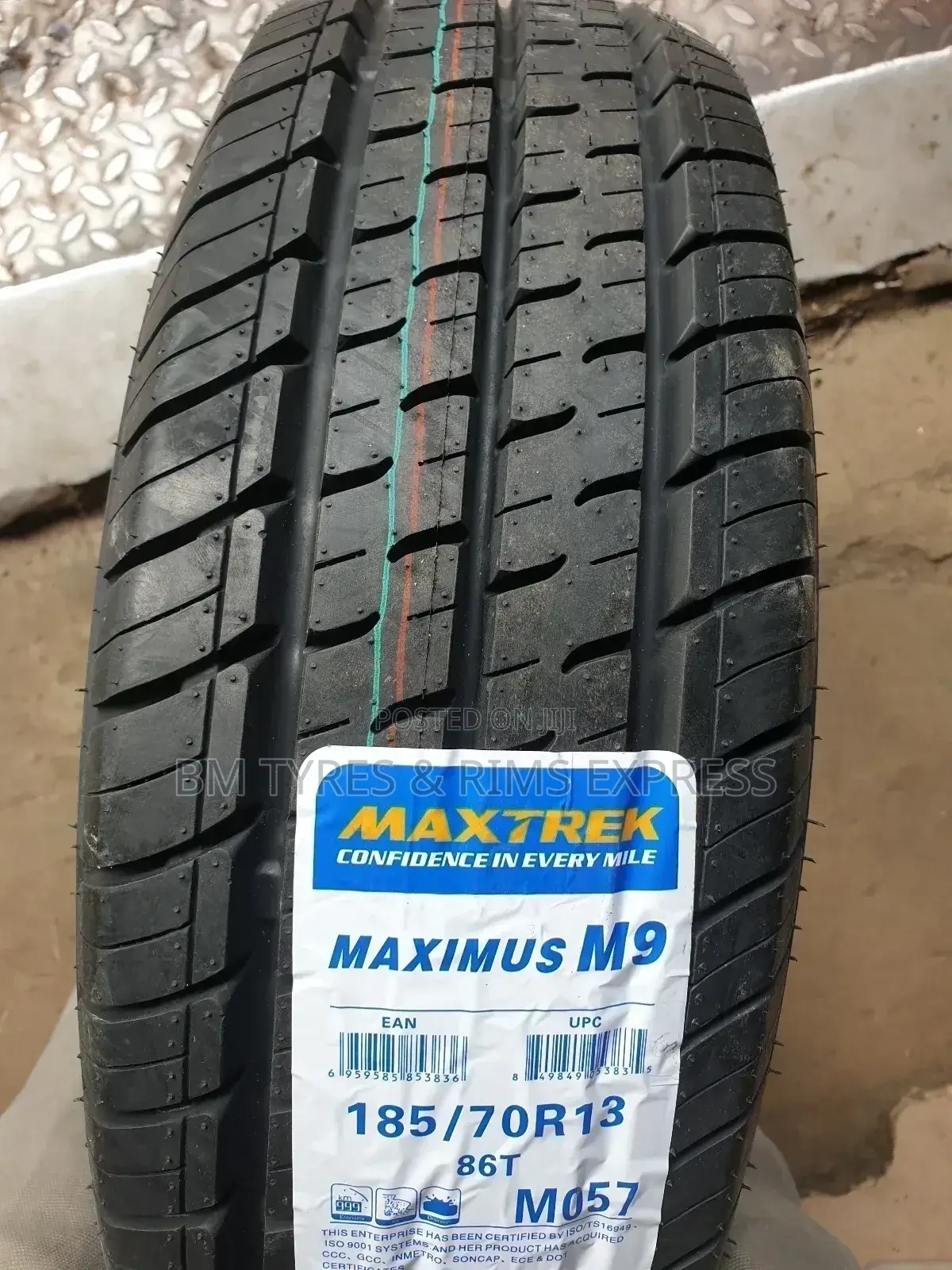 185 /70 R13 Maxtrek Tyres.