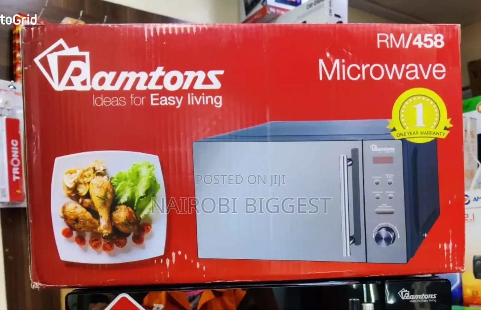 Ramtons 20l Digital Microwave Rm/458