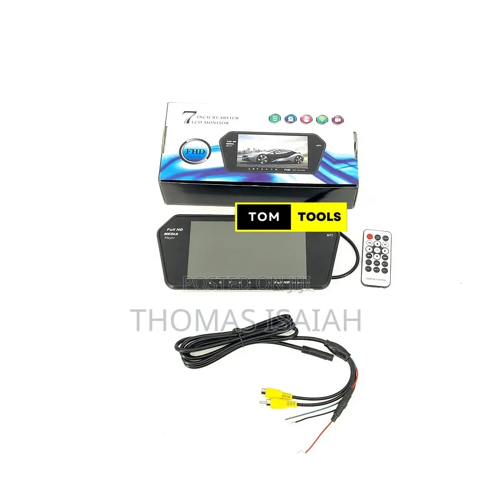 7 Inch Rear View Mirror LCD Monitor