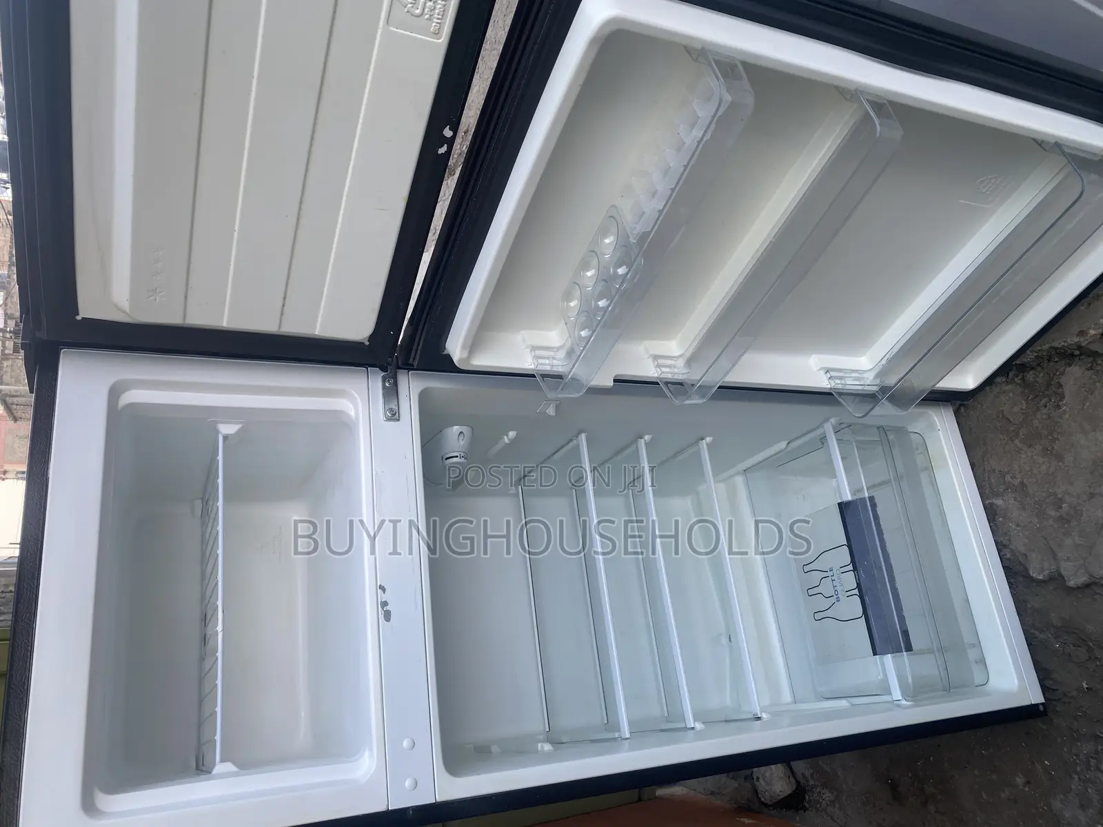 Mika 215L Two Door Fridge