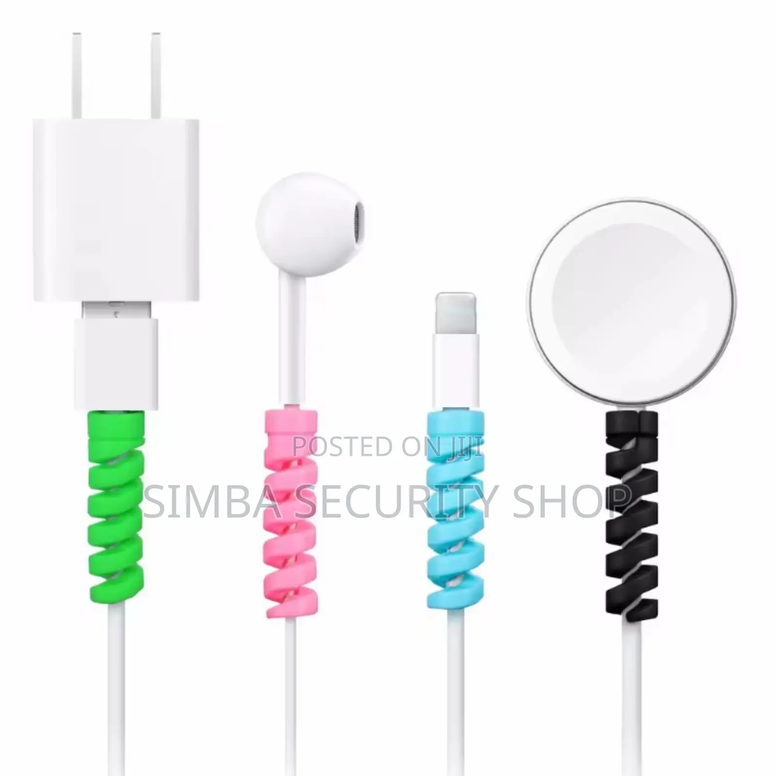 Cable Protection Anti Bending Management Cord Earphone 2 PCS