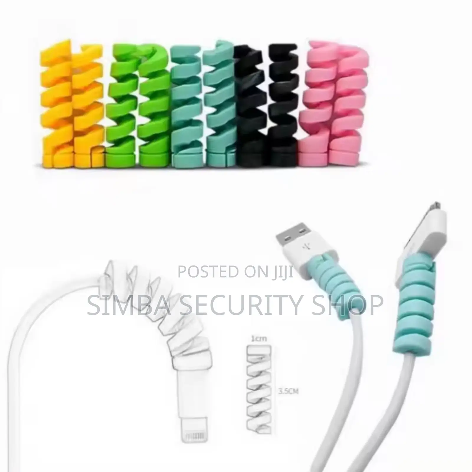 Cable Protection Anti Bending Management Cord Earphone 2 PCS