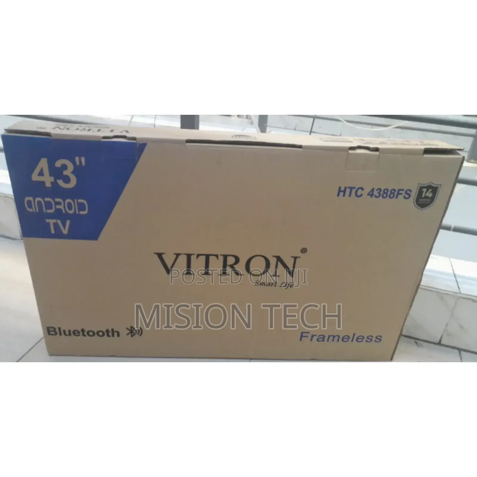 Vitron 43′′ Frameless Smart Android (Bluetooth)