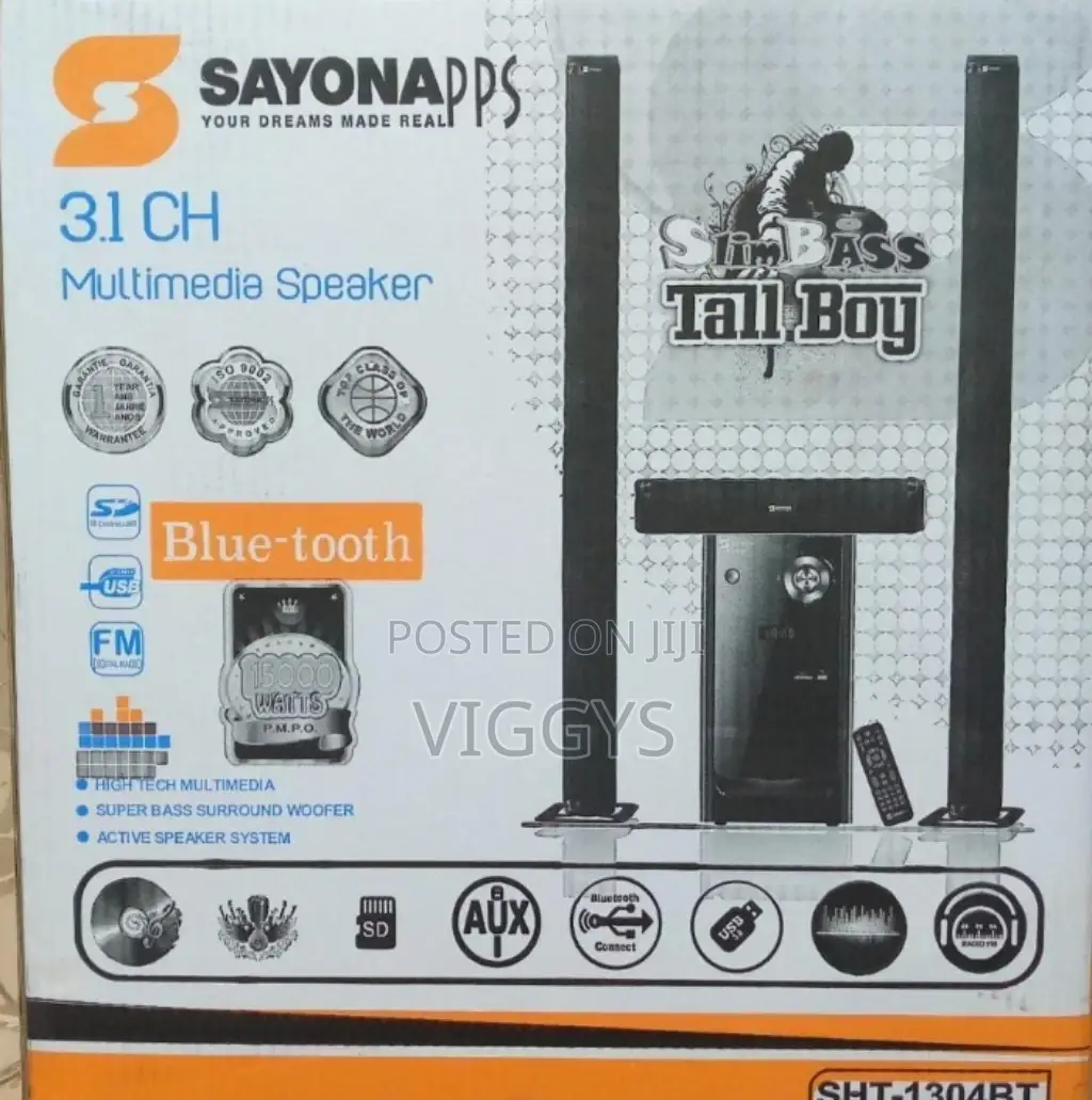 Sayona Tall Boy Woofer 3.1