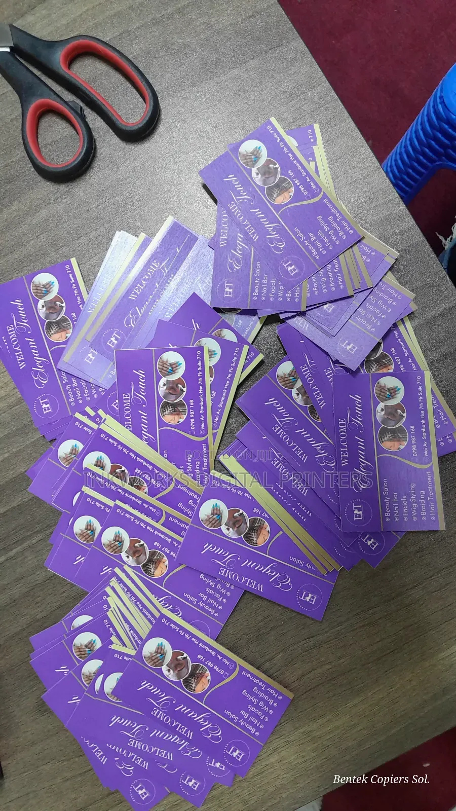 Salon Business Cards Printing