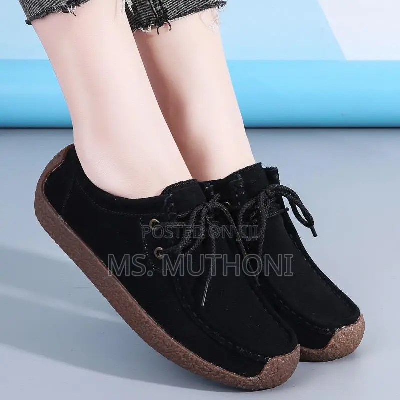 *Laced Suede Loafers * *Size 36- 43* *