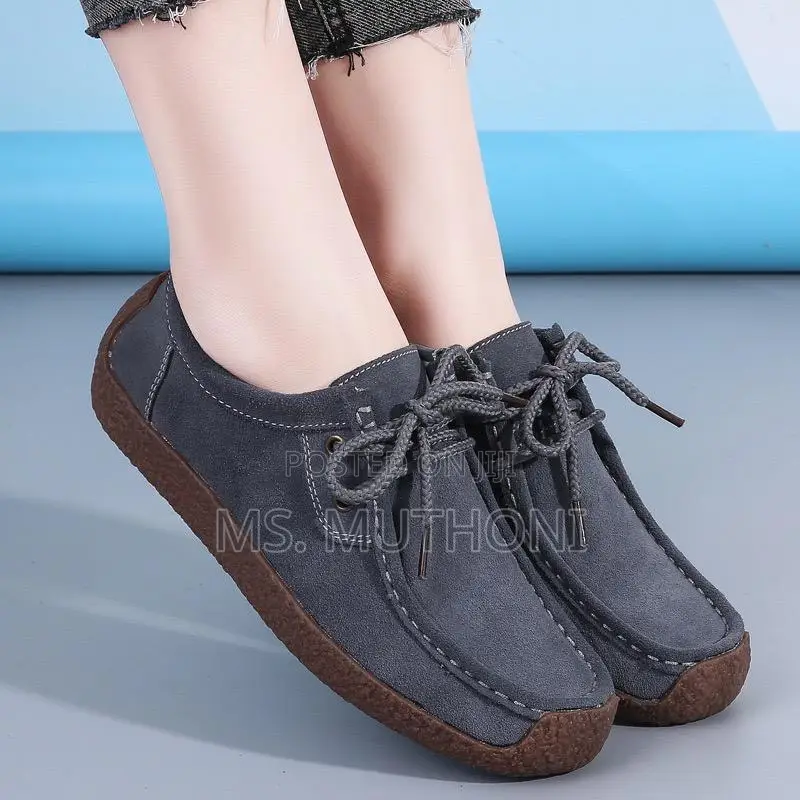 *Laced Suede Loafers * *Size 36- 43* *