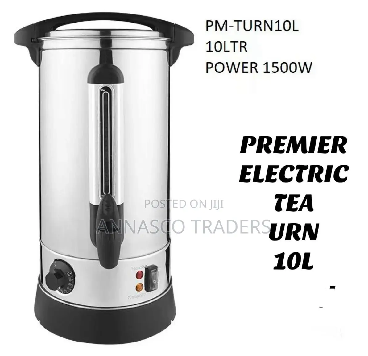 Premier Electric Tea Urn 10L 1500W