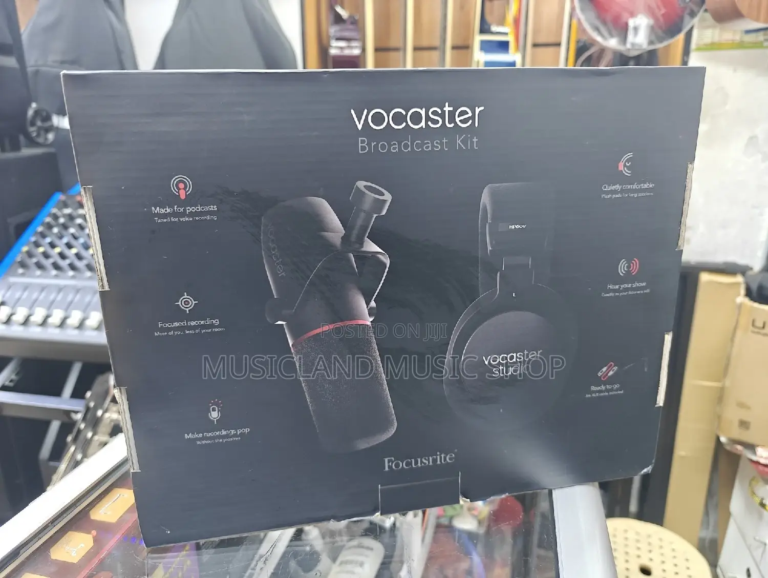 Forcusrite Vocaster Broadcast Kit