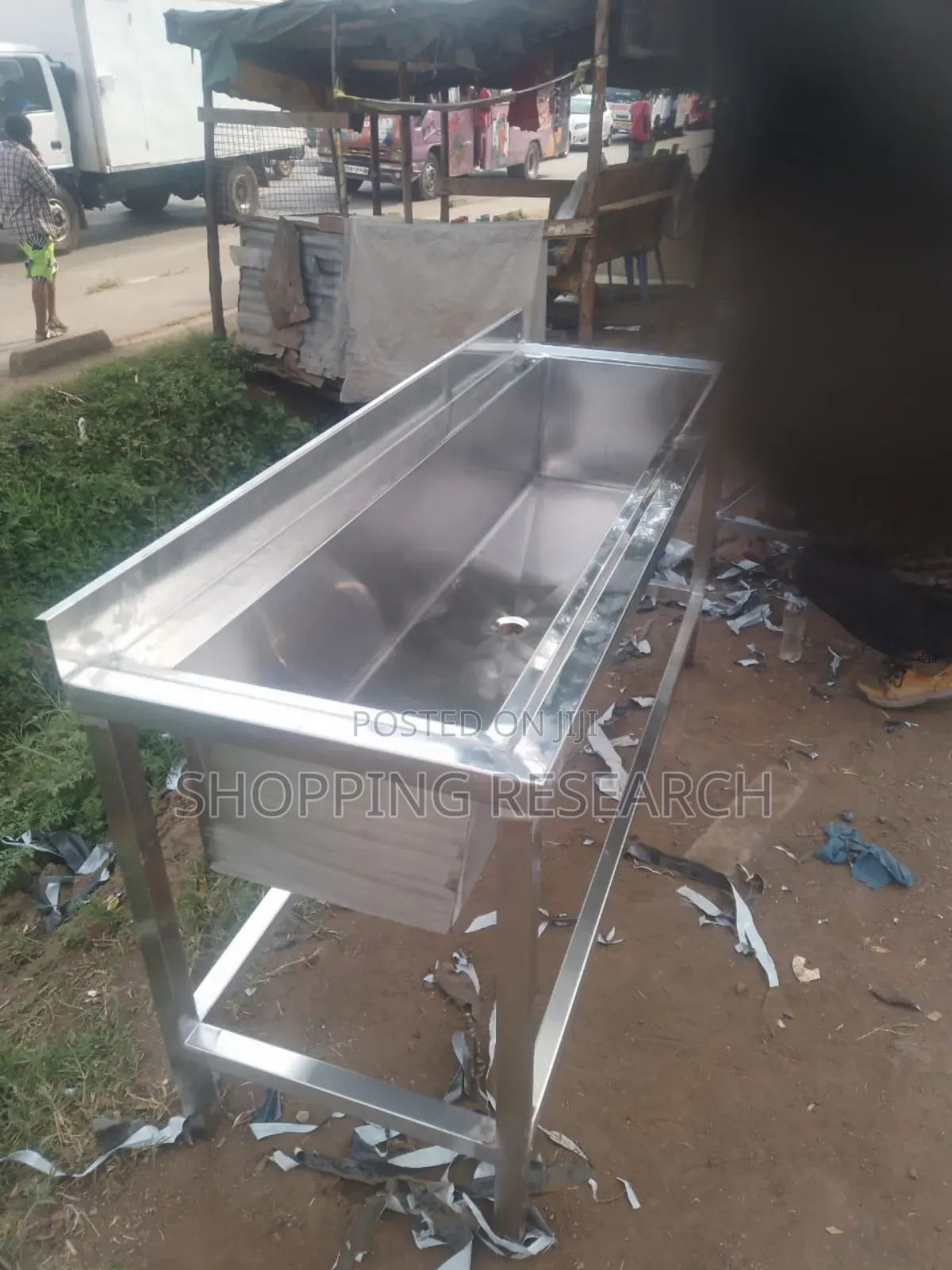Hand Washing Sink Trough-Stainless Steel