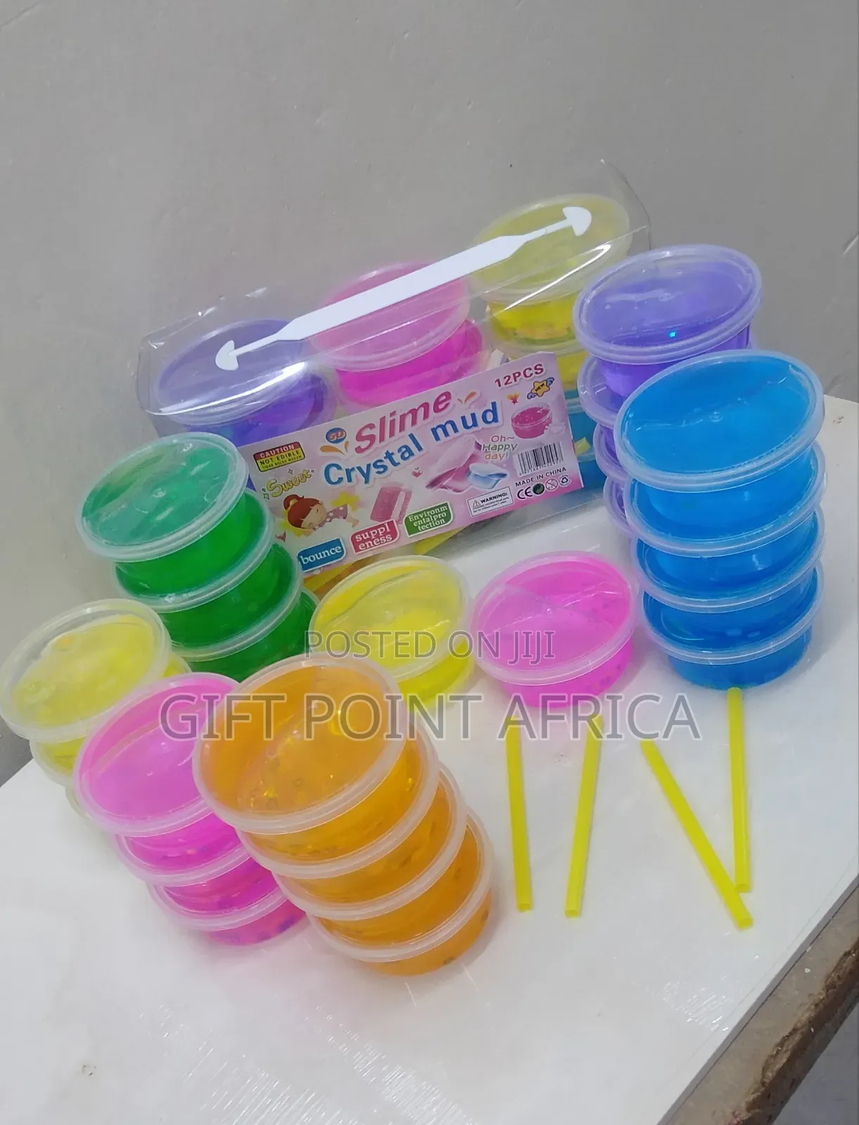 A Dozen of 12 Pieces Slimes