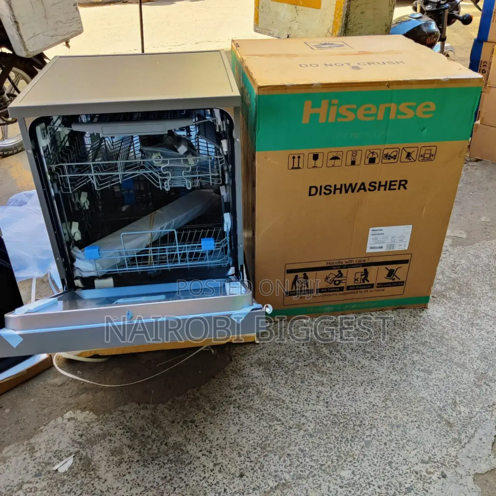 15 Plates Hisense Dish Washer