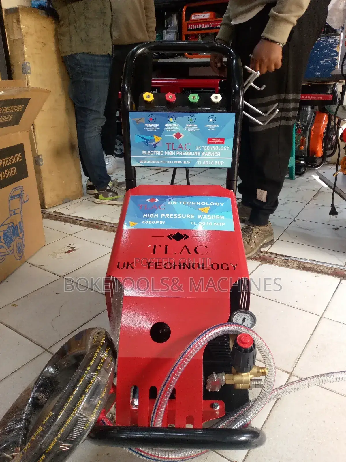 Tlac 5hp Electric Carwash Machine