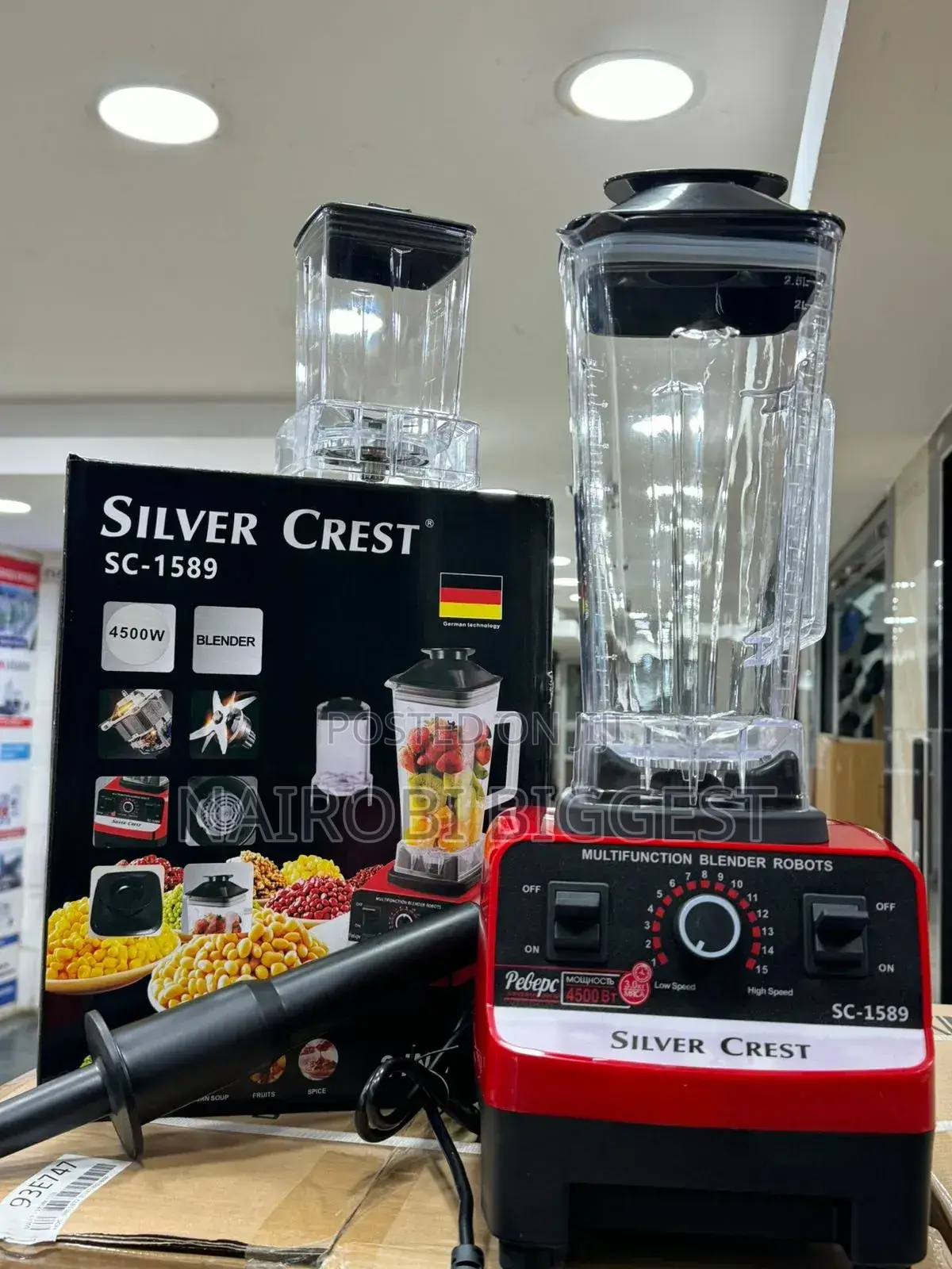 Silvercrest Powerful Commercial Blender