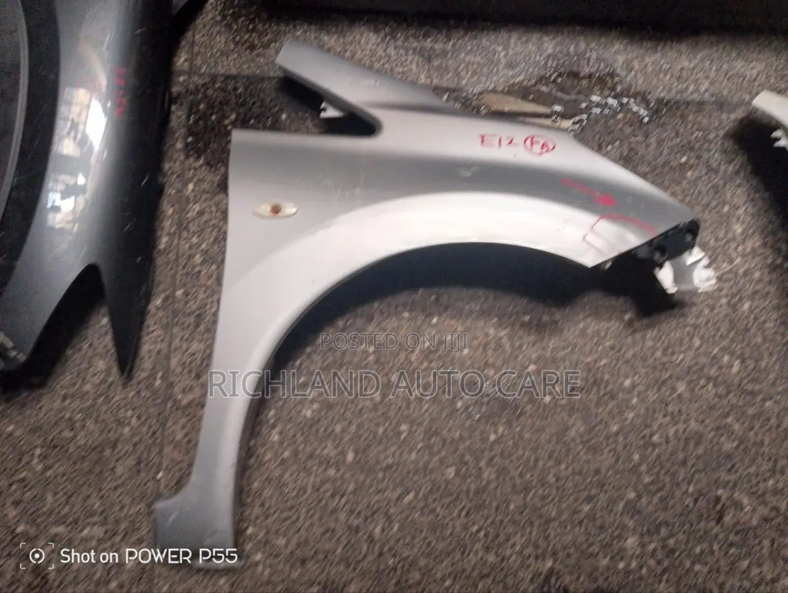 Wing for Nissan Note E12 With Lamp Right