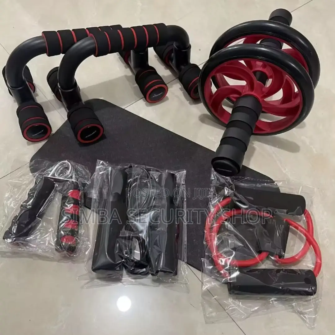 7 Pieces Sets Fitness Home Gym Work Out Equipments Yoga Core