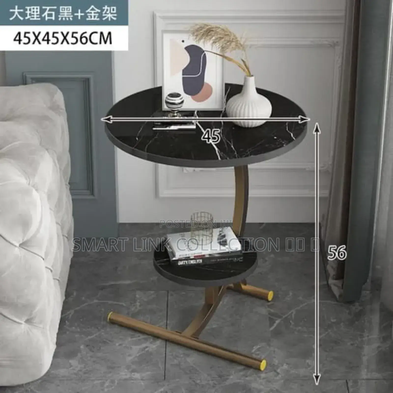 *Aeshetics Corner Stool* Glass Top.