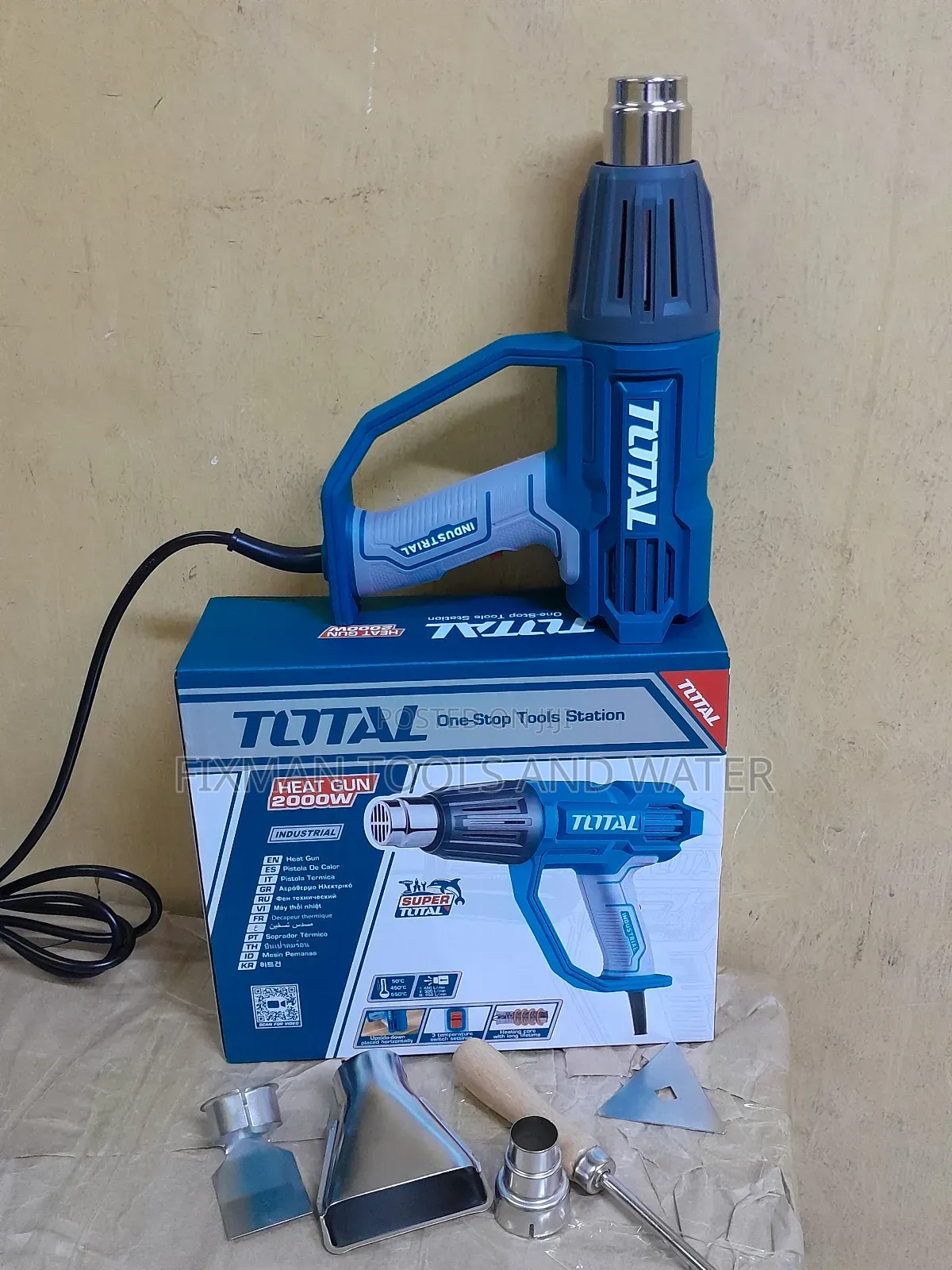 Commercial Total Heat Gun 50-550 Temp 2000W