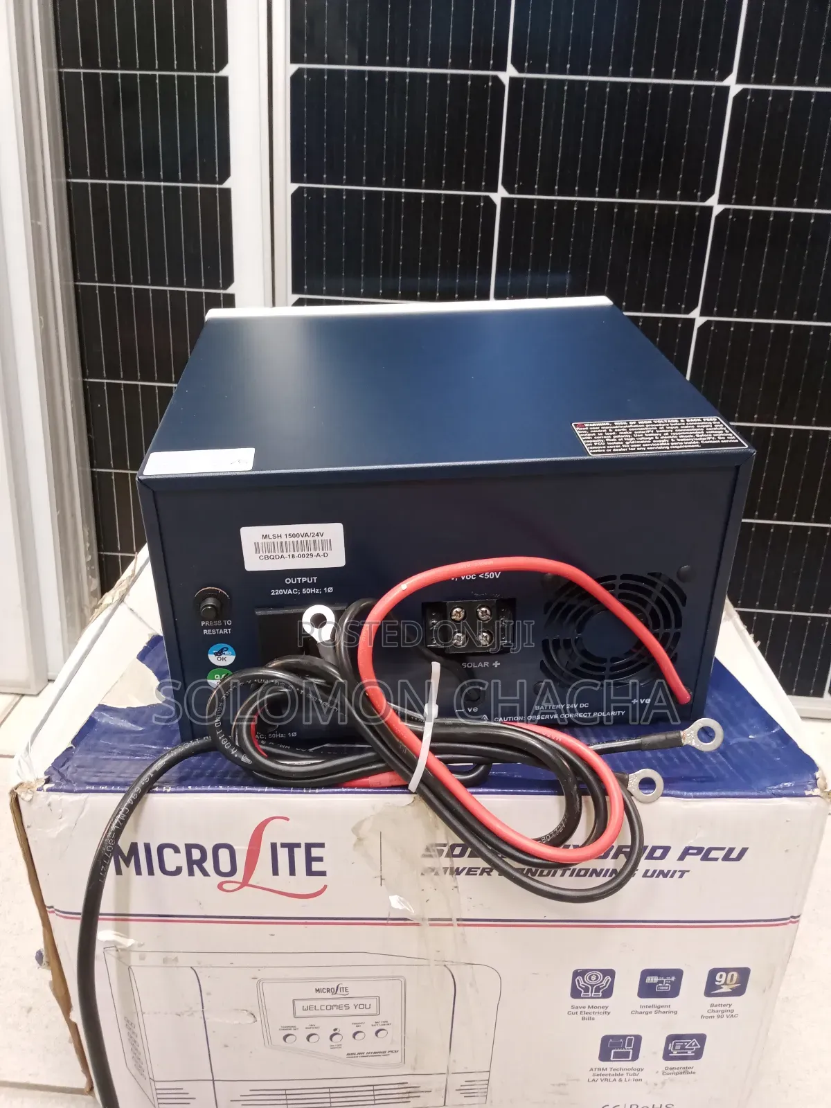 Microlite 1.5kw 24V Hybrid Inverter Made India