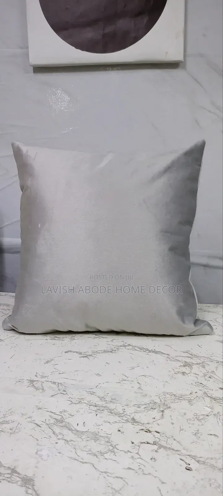 Grey Throw Pillow Cushion Cover