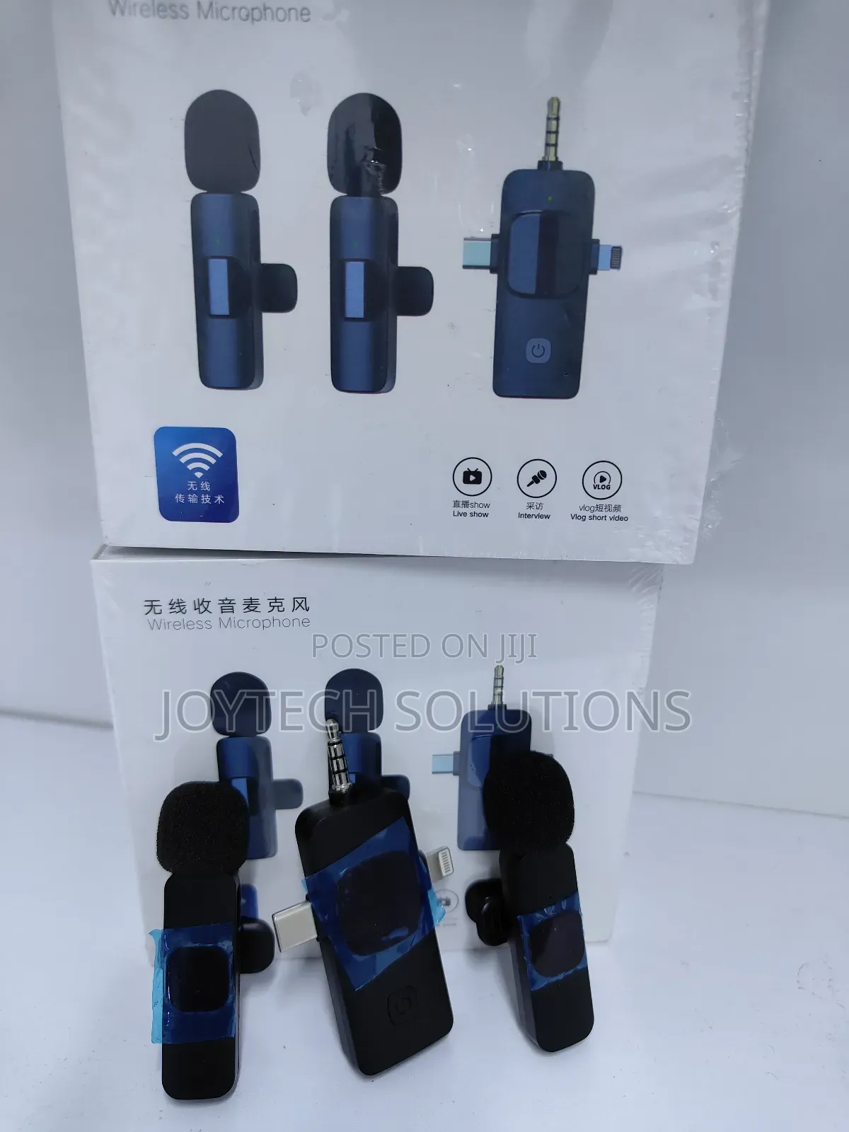 Phone Wireless Lapel/Lavalier Microphone. Type C , iPhone,