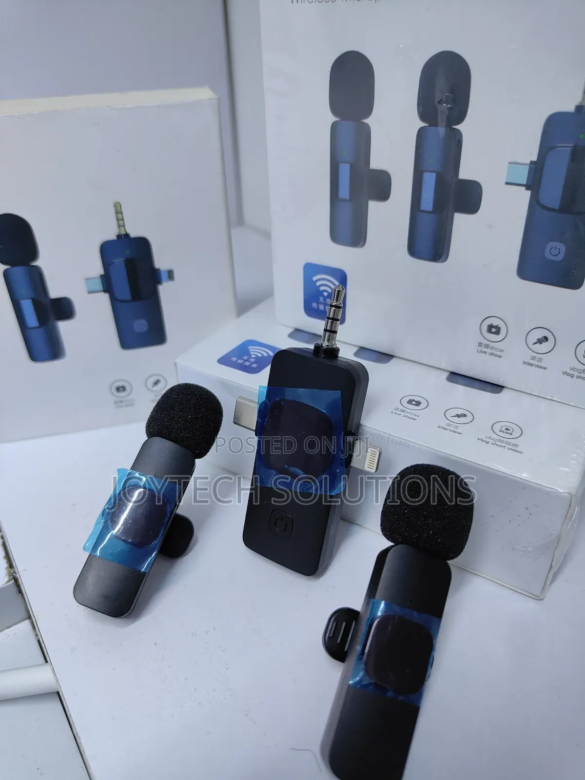 Jack Lapel/Lavalier Wireless Microphone. 3 in 1 Microphone.