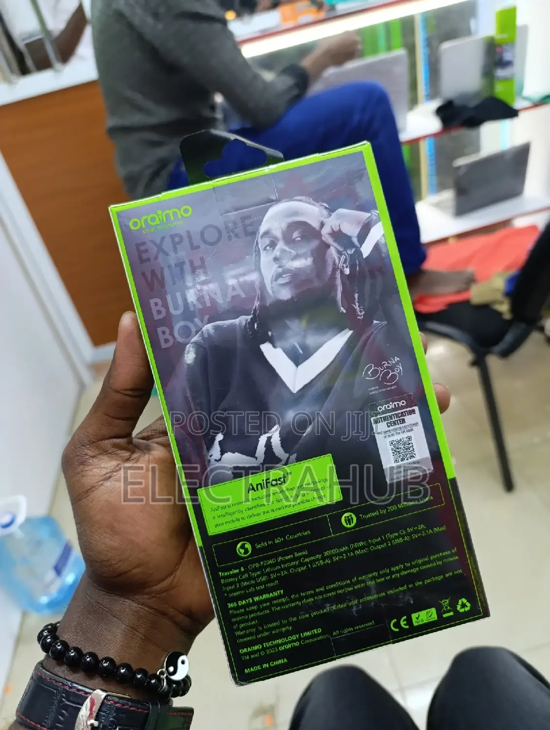 Oraimo Traveler 4 20000mah Powerbank New Sealed in a Shop