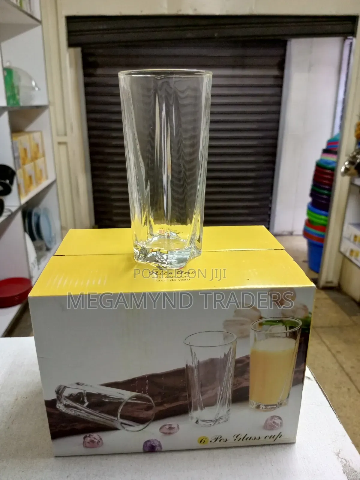 Juice Glass/Long Tumbler Glass/6pc Water Glass/Hotel Glass