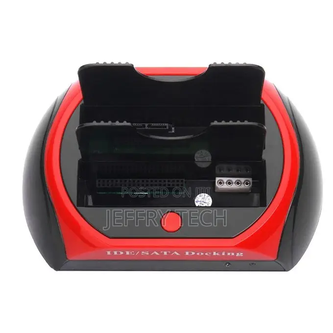 3.5" 2.5" SATA IDE 2 Double Dock HDD Docking Station E-Sata