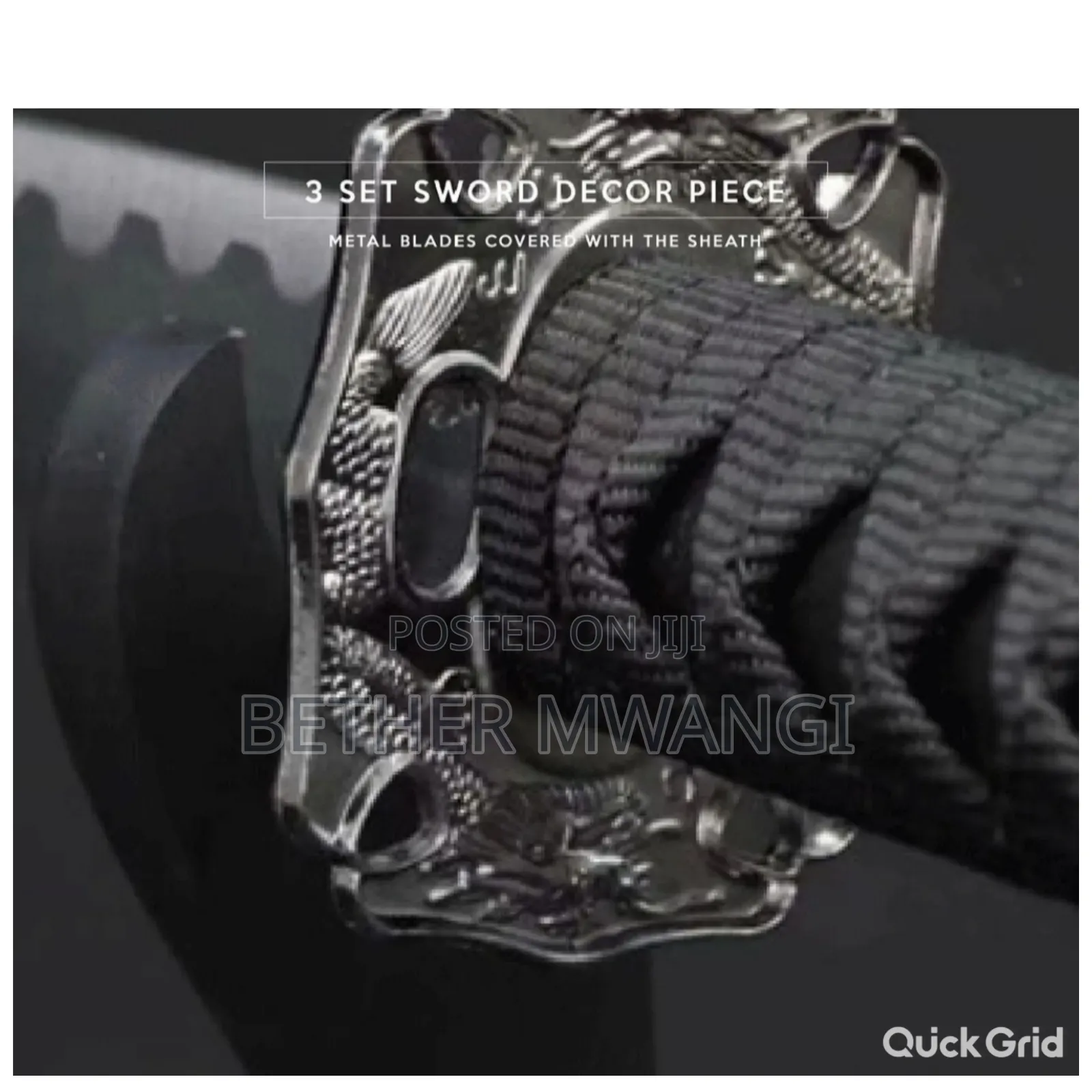 Japanese Katana 3-Piece Set in Kenya