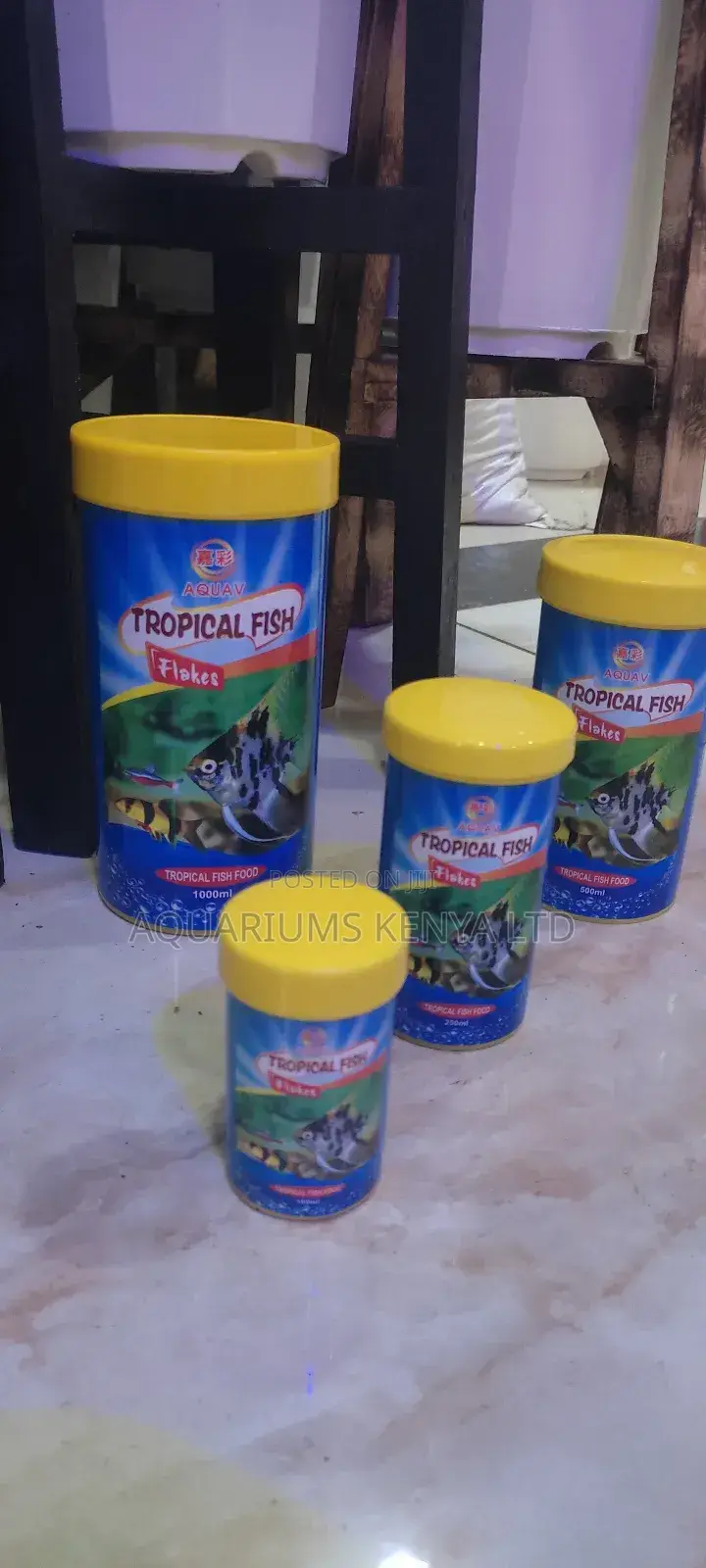Goldfish Koifish Fish Food 100ml-1000ml Flakes