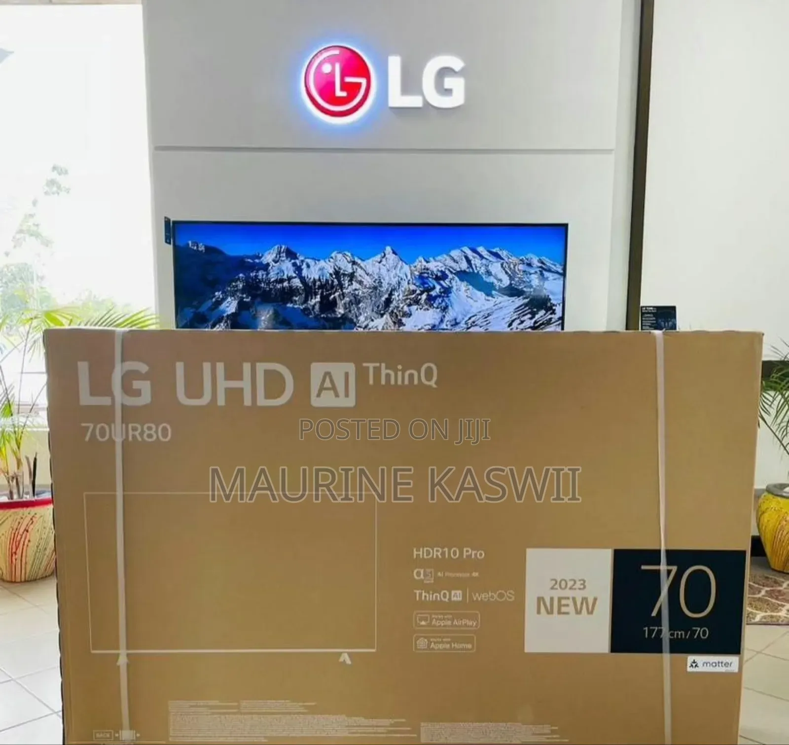 Lg 70 Uhd Thin Q Frameless 70uq80