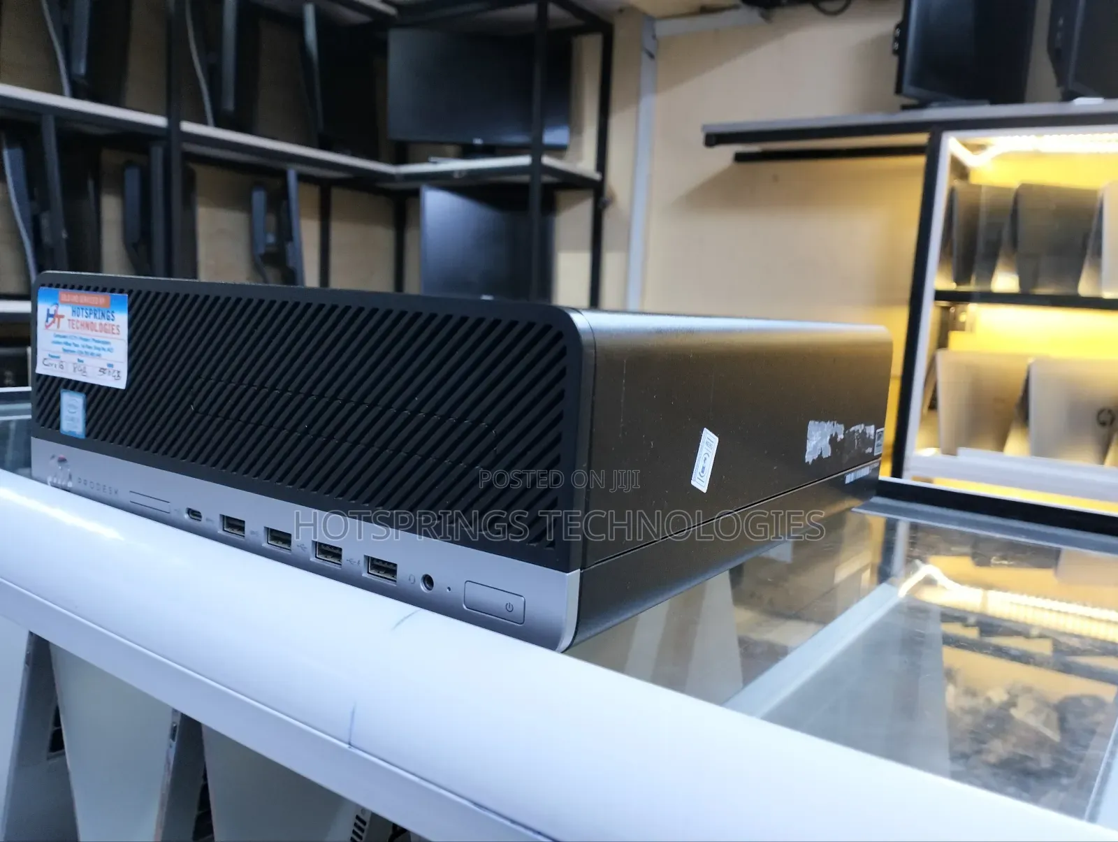 Desktop Computer HP ProDesk 600 G3 8GB Intel Core I3 SSD 500GB