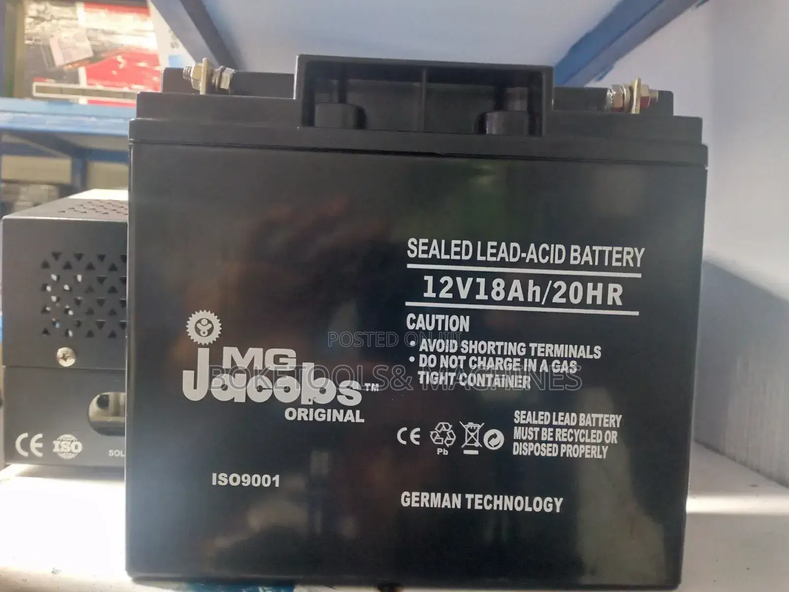Jacobs 12v 18ah Ups Battery