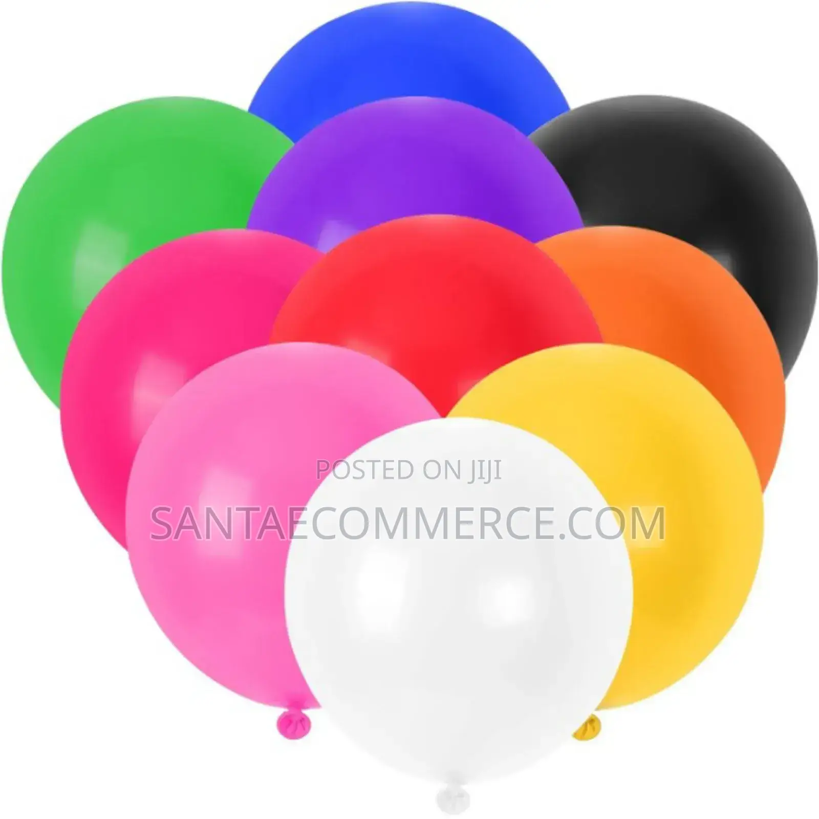 Colourful Party Balloons 10pcs